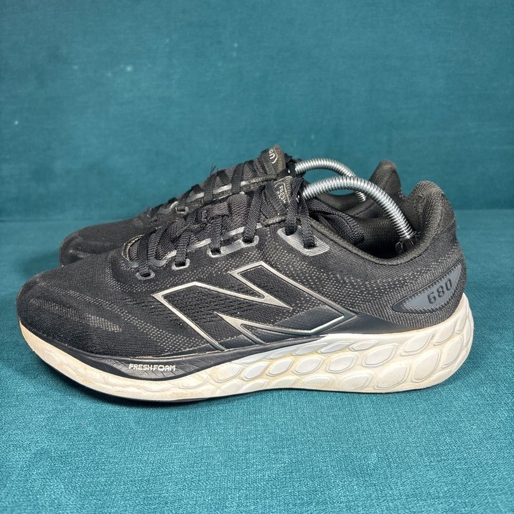 New Balance Fresh Foam 680 v8 Black Running Shoes Men’s Size 10.5 4E Extra Wide